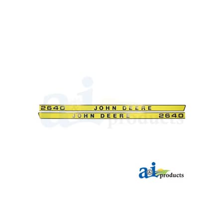 A & I Products Hood Decal 2.5" x3" x3" A-JD2640E